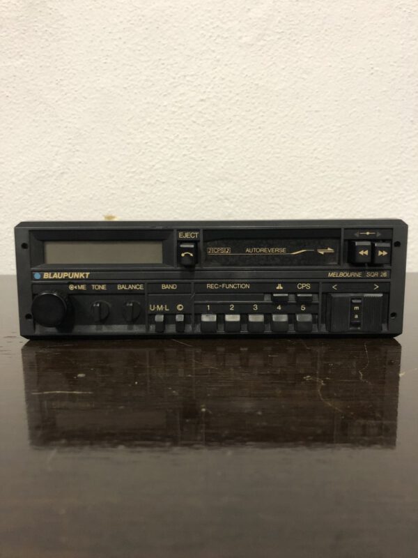 Bluetooth modified Blaupunkt Melbourne SQR 26 perfect for your '80s European classic