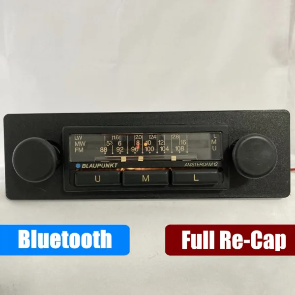 Blaupunkt Amsterdam 12 from 1982 for '70s and '80s classics