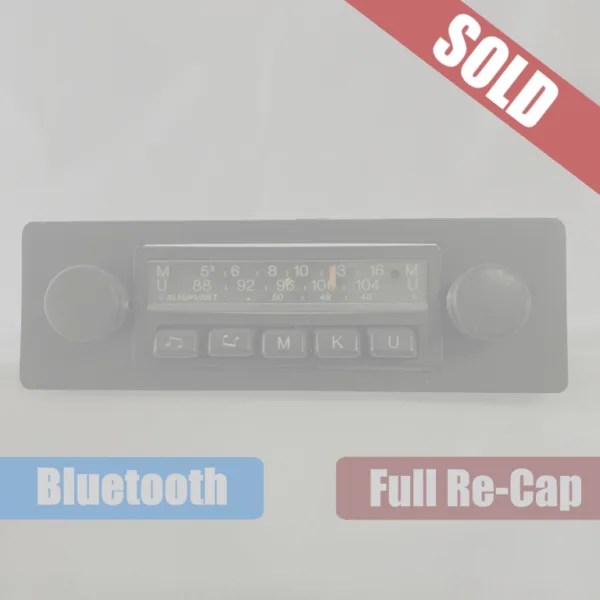 Bluetooth modified Blaupunkt Mannheim K 1976-1977 for late '70s classics
