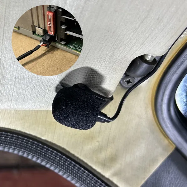 Becker 2-pin hands-free microphone